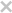 X