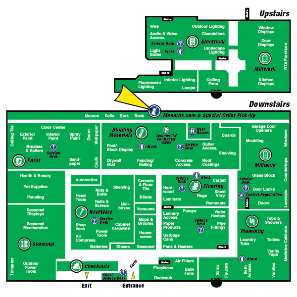 Store Locator at Menards