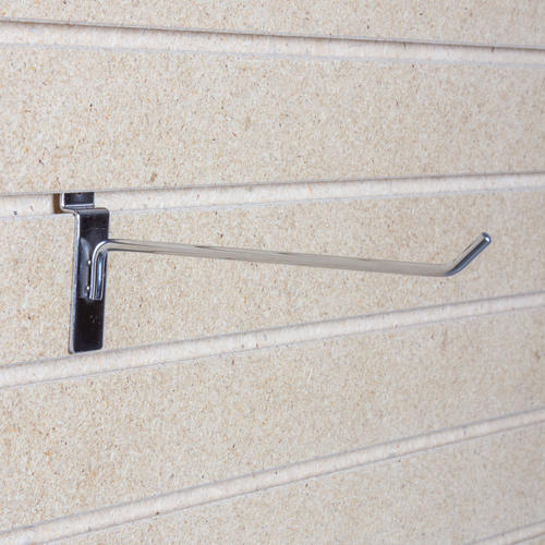 Xtreme Garage® Slatwall Accessory 8" Plated Display Hook (4Pack) at