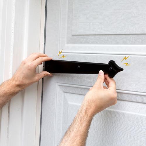 New Garage Door Hardware At Menards for Large Space