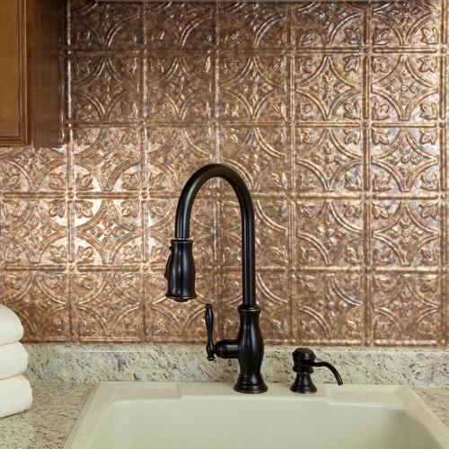 FASADE Traditional 1 18" x 24" PVC Backsplash Panel at Menards®