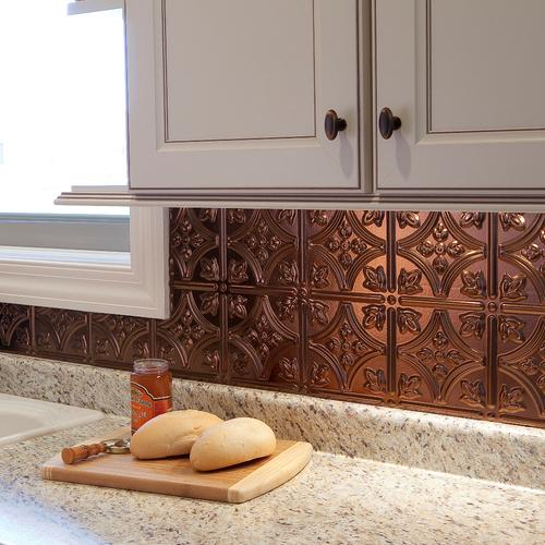 FASADE Traditional 1 18" x 24" PVC Backsplash Panel at Menards®