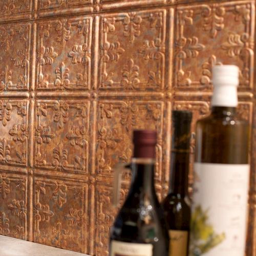 FASADE Traditional 10 18" x 24" PVC Backsplash Panel at Menards®