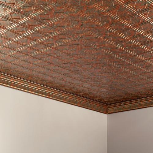 FASADE Traditional 4 2' x 4' PVC GlueUp Ceiling Tile at Menards®