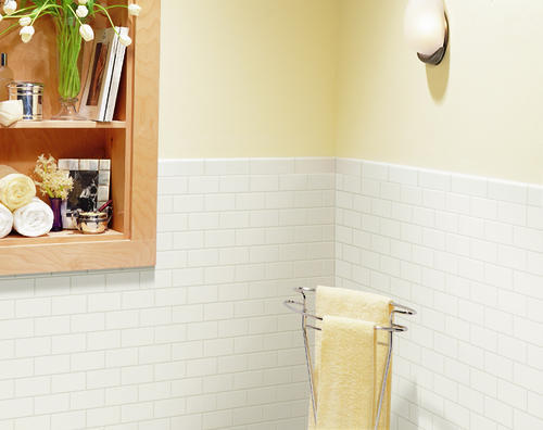 Vivant Brick Joint Mosaic Wall Ceramic Tile 2" x 4" at Menards®