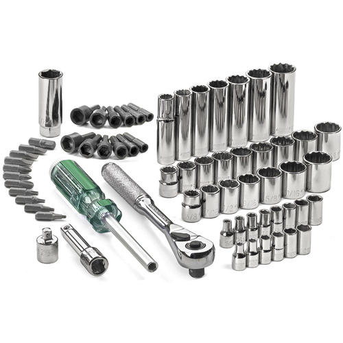 Masterforce® 65 Piece SAE & Metric Tool Set at Menards®