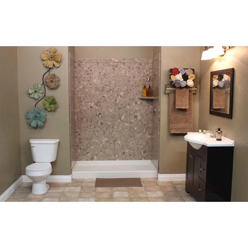 FlexStone 60"X36"X78" Royal 3Panel Tub Or Shower Kit at Menards®
