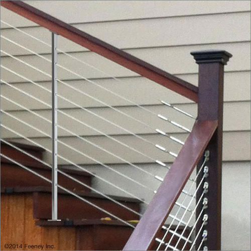 46" Aluminum Intermediate Picket for Stair Railings at Menards®