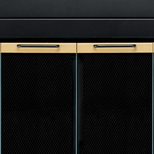 Austin Bi Fold Style Fireplace Door at Menards