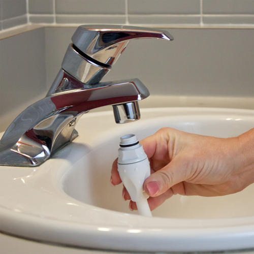 RINSE ACE Sink Faucet Rinser Detachable 3ft. Hose/Sprayer at Menards®