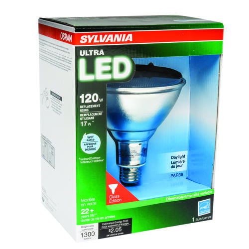 Sylvania 120 watt Par38 Daylight Dimmable LED Indoor Flood Light Bulbs