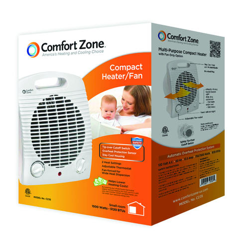 Comfort Zone Fan Heater with Thermostat at Menards®