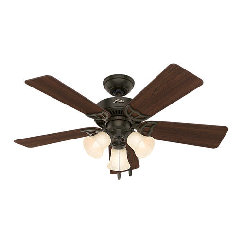 Hunter Quiet Breeze 44" New Bronze Ceiling Fan at Menards®