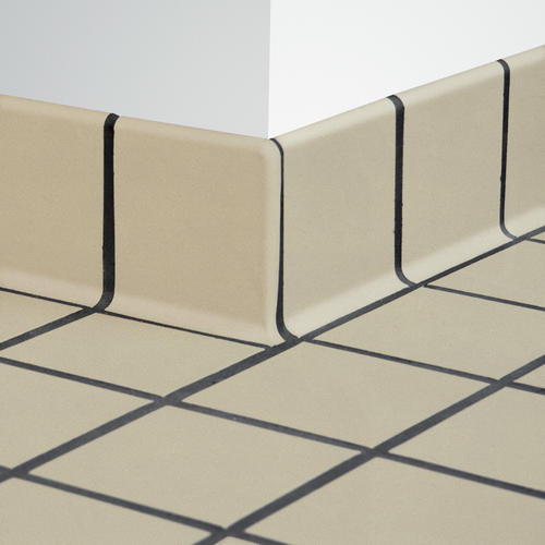 QuarryBasics® Quarry Round Top Cove Base Outside Corner Left 6" x 6