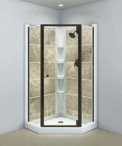 menards glass shower doors