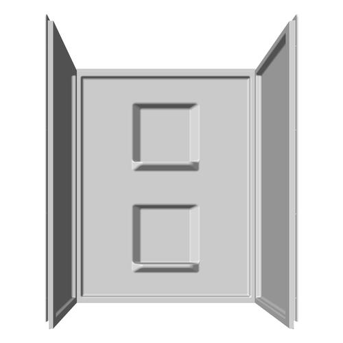 Lyons Linear™ 48" x 34" x 59" Shower Wall at Menards®