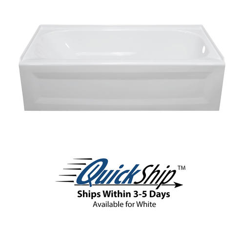 Lyons Elite™ 54" x 30" x 19" Right Hand Drain Above Floor Rough Bathtub