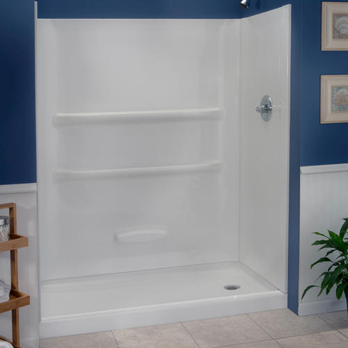 Lyons Elite™ 60" x 32" Shower Base and Wall Kit at Menards®