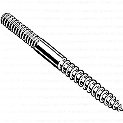 1/420 x 31/2 Stainless Hanger Bolts 1 pcs/box at Menards®