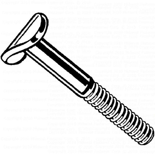 5/16"18 x 13/4" Curved Head Screws 1 pcs. at Menards®