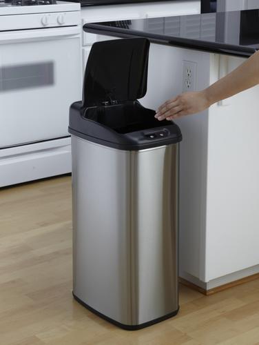 Nine Stars 13.2 Gallon Stainless Steel Slim Trash Can at Menards®