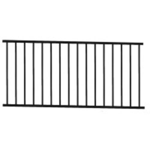 Designer's Image 72"W x 34"H Black Level Rail Panel at Menards®