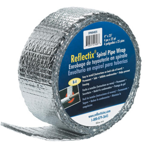 Reflectix 4" x 25' Spiral Pipe Wrap at Menards®