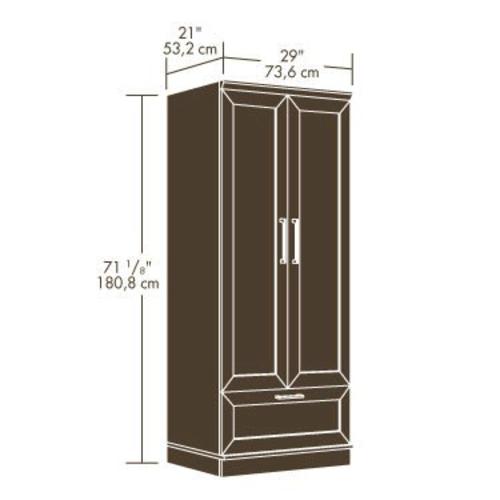 Sauder HomePlus Dakota Oak Wardrobe/Storage at Menards®