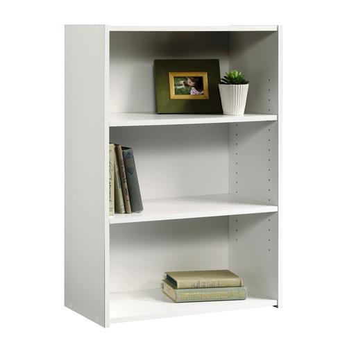 Sauder Beginnings Soft White 3Shelf Bookcase at Menards®