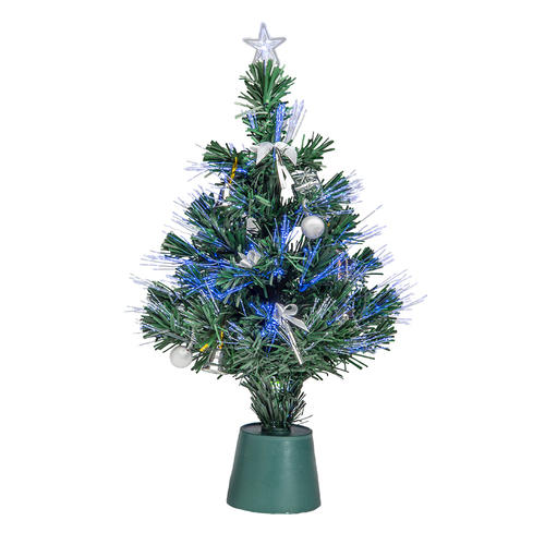 14&quot; LED Fiber-Optic Christmas Tree (Assorted Styles) at Menards®