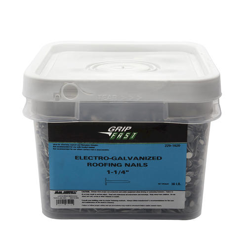 Grip Fast® ElectroGalvanized Roofing Nails at Menards®