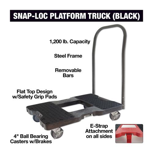 SnapLoc® Red Platform Truck Dolly 1,200 lb. Capacity at Menards®