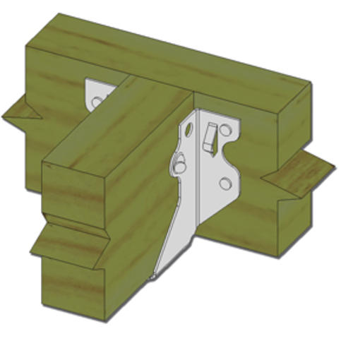 USP Structural Connectors 2" x 4" Stainless Steel Slant Nail Joist