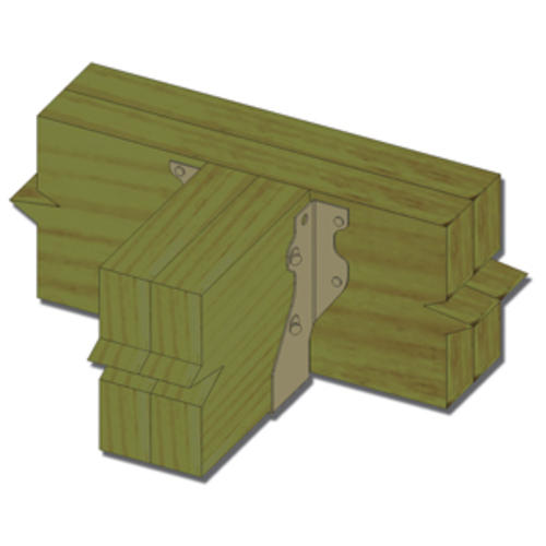 USP Structural Connectors 2" x 68" Slant Nail Double Joist Hanger at