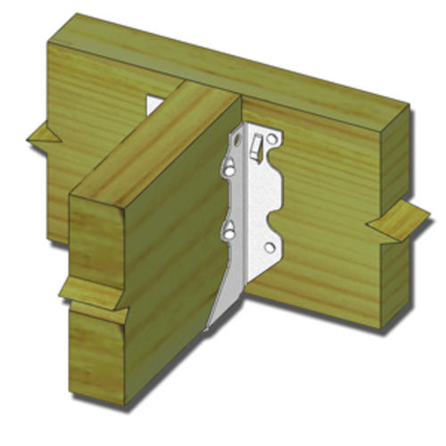 USP Structural Connectors 2" x 68" Triple Zinc Slant Nail Joist Hanger