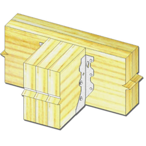 USP Structural Connectors 2" x 810" Slant Nail Triple Joist Hanger at
