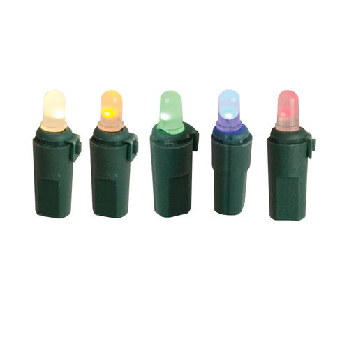 50-Light Battery-Operated Multicolor or Clear LED Christmas Light Set at Menards