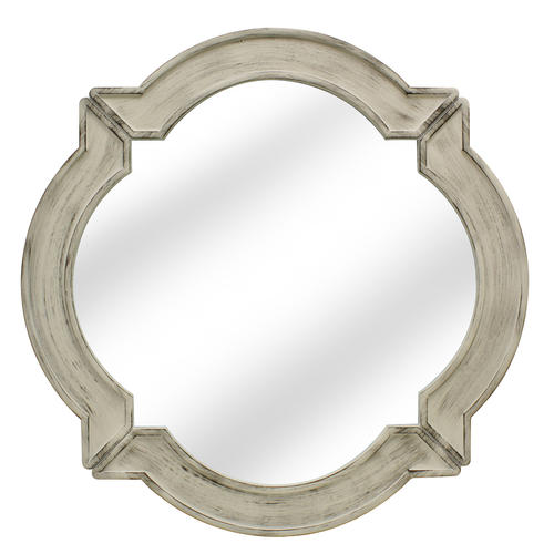 Edinburgh Designs 30" Round Bombay Wall Mirror at Menards®