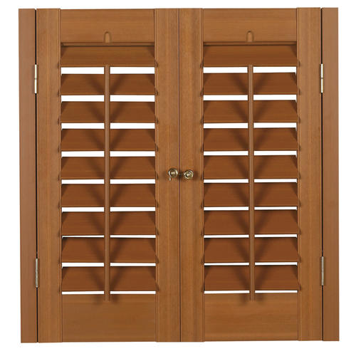 HOMEbasics® Plantation Faux Wood Interior Shutter 23"25" W x 36" L at