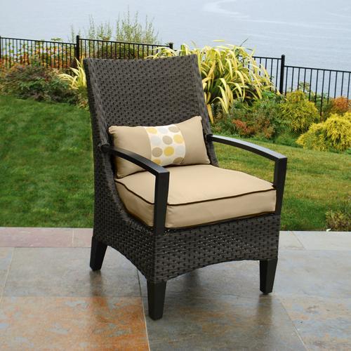 Grayson Woven Dining Arm Chair at Menards®