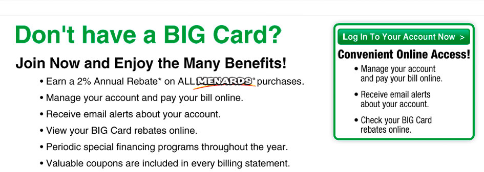 Not a BIG Card Member yet?