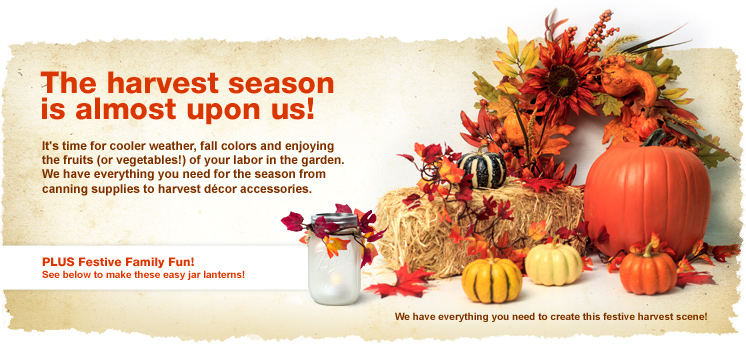 The harvest season is almost upon us!