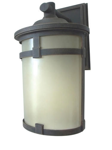 Afx Hanover 6 Rust Contemporary Led Outdoor Wall Lantern At Menards