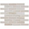 Mohawk Ristoria Calacatta Gold 11 X 13 Glazed Ceramic Penny Round Mosaic Tile At Menards