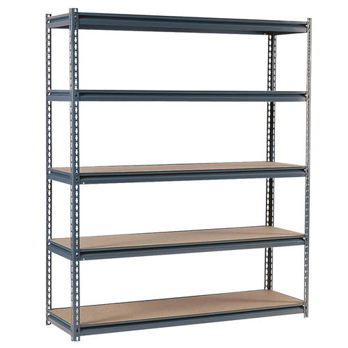 Edsal 60 W X 72 H 36 D 5 Shelf Metal Shelving Unit At Menards Freestanding Shelving Units