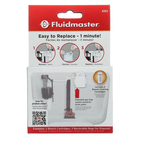 Fluidmaster® Flush 'n Sparkle® Bleach Toilet Bowl Cleaning Refill