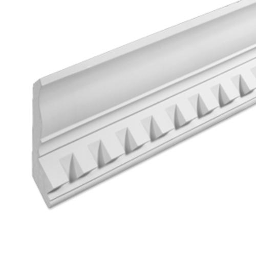 Fypon® 41/2" x 7" x 16' Polyurethane Dentil Crown Moulding at Menards®