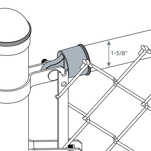 15/8" ChainLink Fence Rail End Cap at Menards®