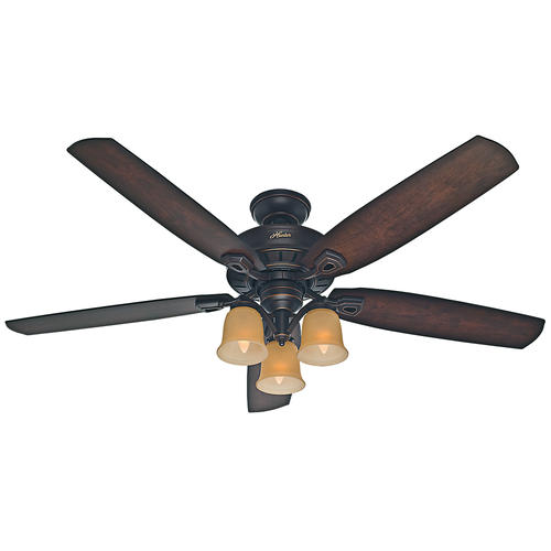 Hunter Rockledge 60 Onyx Bengal Ceiling Fan At MenardsR