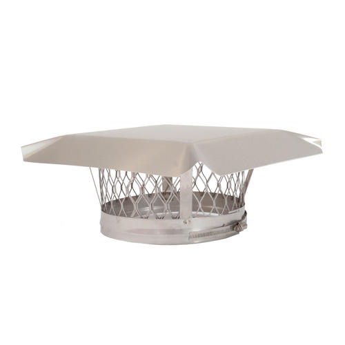 HYC Stainless Steel Single Flue Chimney Liner Cap at Menards®